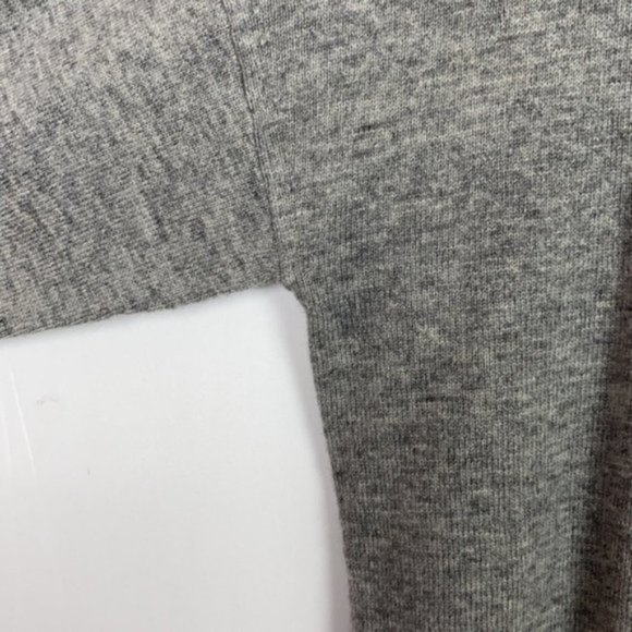 NWT J.Crew M Sweater Gray Faux-Opal Embellished Holiday - Picture 9 of 14